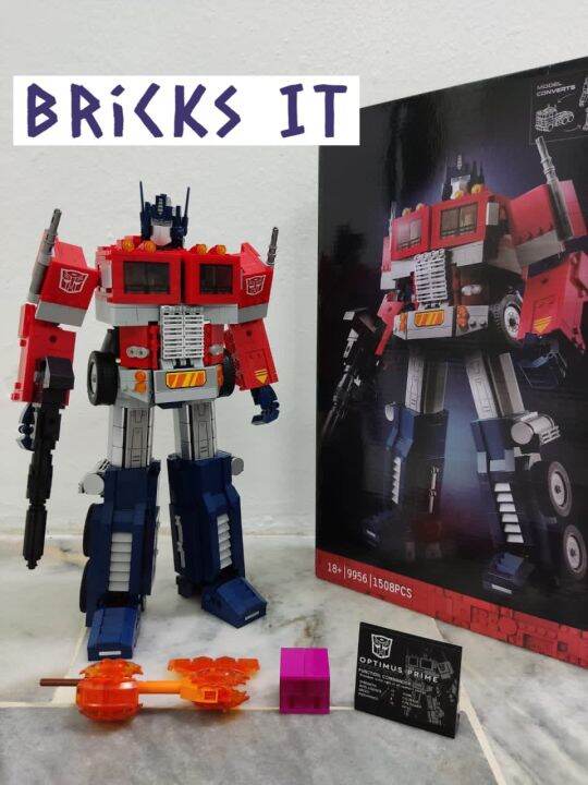 Optimus Prime Transformer Building Block Bricks 10302 Compatible Lazada