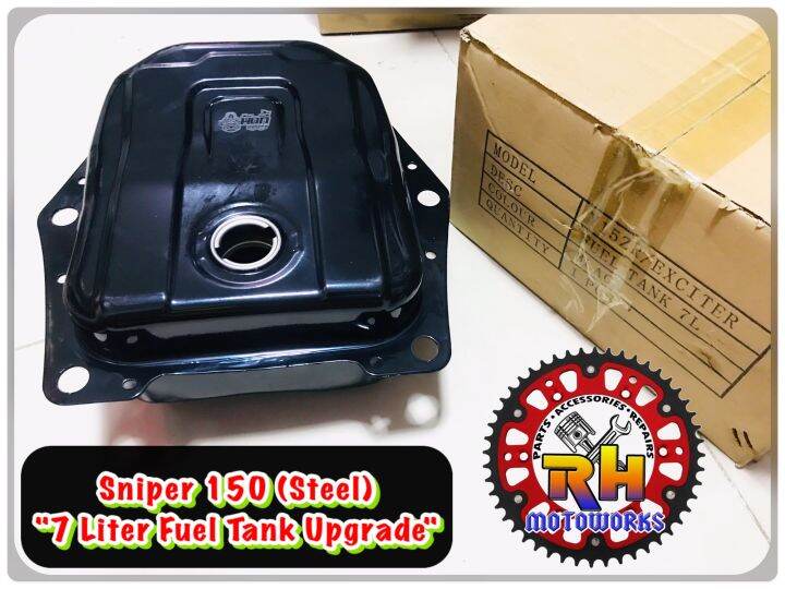 Sniper 150 7 Liter Fuel Tank Upgrade (optional with Fuel Filter