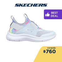 Skechers สเก็ตเชอร์ส รองเท้าเด็กผู้หญิง Girls Skech Fast Surprise Groove Shoes - 303508L-LBMT Lightweight, Machine Washable