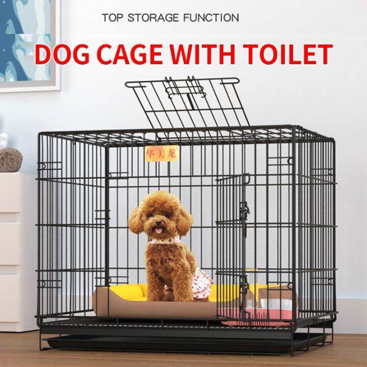 Collapsible Dog cage Rabbit cage with tray Easy to clean Dog house
