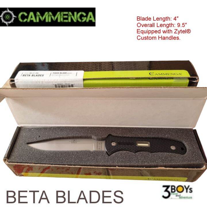 มีด-cammenga-รุ่น-beta-blades-มีดเล่มแรกในโลกที่ฝังแท่งเรืองแสง-tritium-แข็งแรง-ทนทาน-ผลิตใน-u-s-a