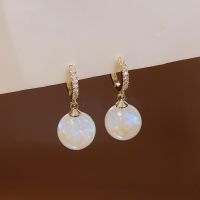 bubble crystal hoop - morning.earrings