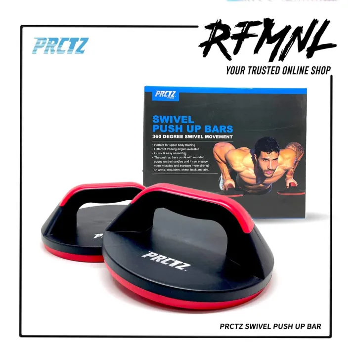 PRCTZ Swivel Push Up Bar Lazada PH