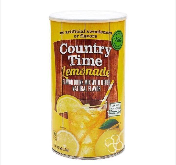 Country Time Lemonade Powder Drink Mix 2.33kg Lazada PH
