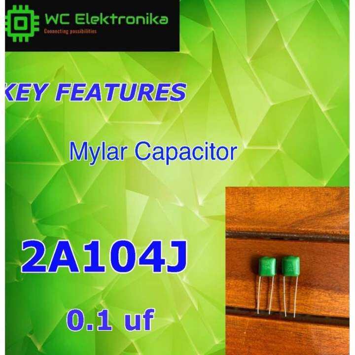 2A104J MYLAR CAPACITOR 10PCS/ PER SET | Lazada PH