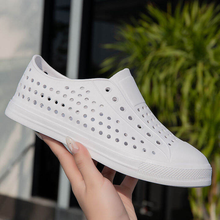 Great Native Porous Shoes Men and Women Sandals Couple Nonslip Soft