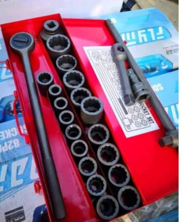 Makute 3/4 Drive Socket Wrench flower type 17mm50mm Lazada PH