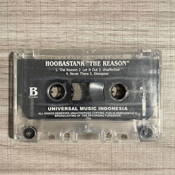 เทปเพลง-เทปคาสเซ็ท-cassette-tape-hoobastank-อัลบั้ม-the-reason