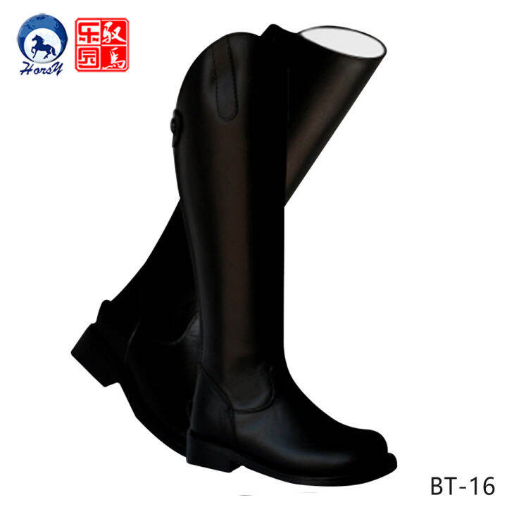 Equestrian Supplies Children's Equestrian Long Riding Boots Cowhide