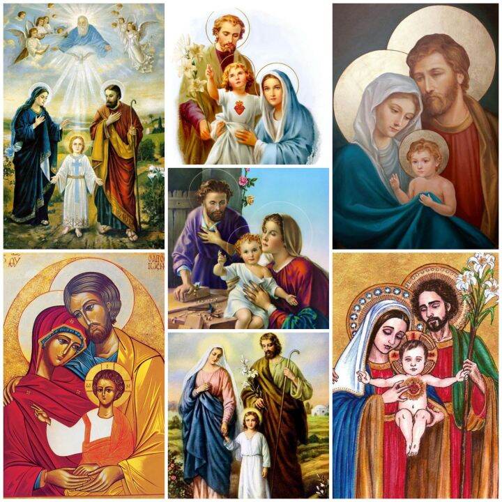 HOLY FAMILY LAMINATED PHOTO A4 SIZE 8X11 INCHES | Lazada PH