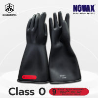 ถุงมือกันไฟฟ้า Novax (Class0) 5000v.ยาว 360 มิล size9 ของแท้ เป็นผู้นำเข้ารับตัวแทนจำหน่าย