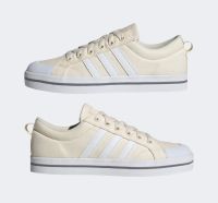 Adidas รองเท้าผ้าใบผู้หญิงสีเหลืองอ่อน รุ่น Bravada (ของแท้ 100% ชอปไทย) สวย รองเท้าลำลอง รองเท้าผู้หญิง