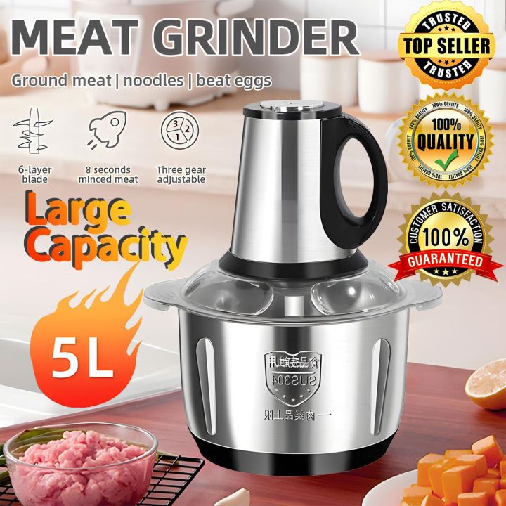 2L / 3L Electric Meat Grinder Food Processor Vegetables Chopper