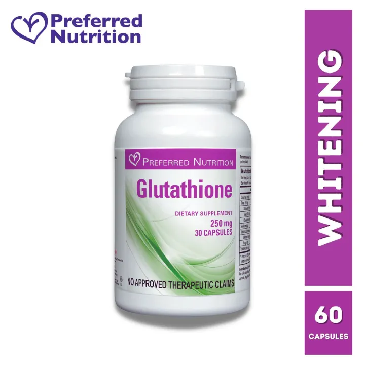 PREFERRED Glutathione 250mg 30 Capsules | Lazada PH