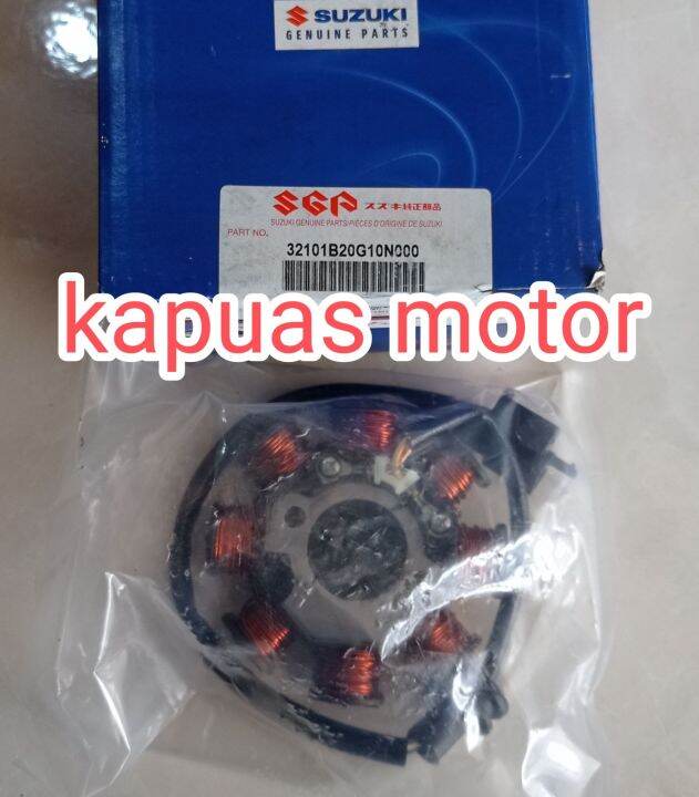 Spull Spul Stator Assy Suzuki Shogun Arashi Original Sgp Lazada Indonesia