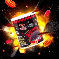 มันฝรั่งเผ็ด Ghost Pepper Black Crisps รสเผ็ดที่สุดในโลก 45g