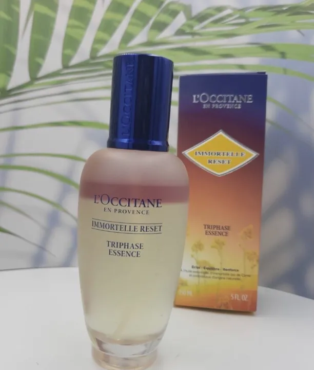 Loccitane Loccitane Immortelle Reset Triphase Essence Ml Lazada Co Th