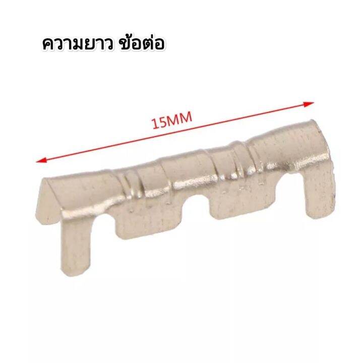 50ชิ้น-ชุดขั้วต่อสายไฟทองแดงทองเหลือง-0-5-1-5-mm-จีบขั้วต่อสายไฟพร้อมฉนวนหุ้ม