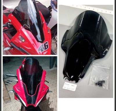 ชิวแต่งอะคิลิก ชิวหน้า Demon GR200R สีสโม๊ก งานเกรด AAA