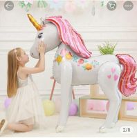 unicorn ลูกโป่งฟอยด์ ยังไม่ได้เป่าให้