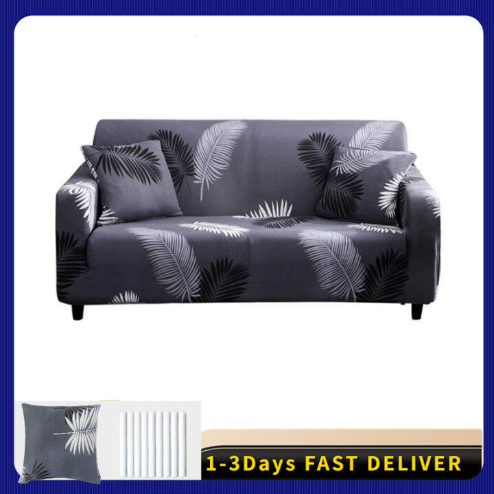Sofa Cover for L Shape 1/2/3/4 Seat Stretchable Universal Armless