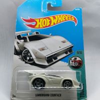 รถเหล็ก Hotwheels LAMBORGHINI COUNTACH สีขาว (lz21)