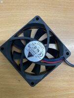 Fan 12v พัดลมระบายอากาศ ขนาด 7x1.5x7cm เสียงเงียบมือ2