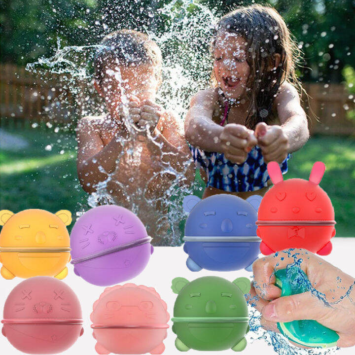 Reusable Water Balloons Refillable Water Balloon Quick Fill