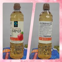 ชองจองวอน น้ำส้มสายชู น้ำส้มสายชูหมักจากแอปเปิ้ล แอปเปิ้ลไวเนการ์ Apple Vinegar Chung Jung One ขนาด 900 กรัม