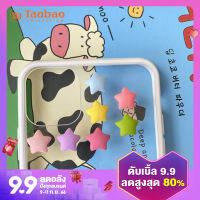 12มม. เคสโทรศัพท์ยางเนย DIY รูปดาวเล็กแบบด้านที่หนีบผมสำหรับเด็กเข็มกลัดติดหน้าอกอุปกรณ์เสริมเรซินสำหรับตกแต่ง