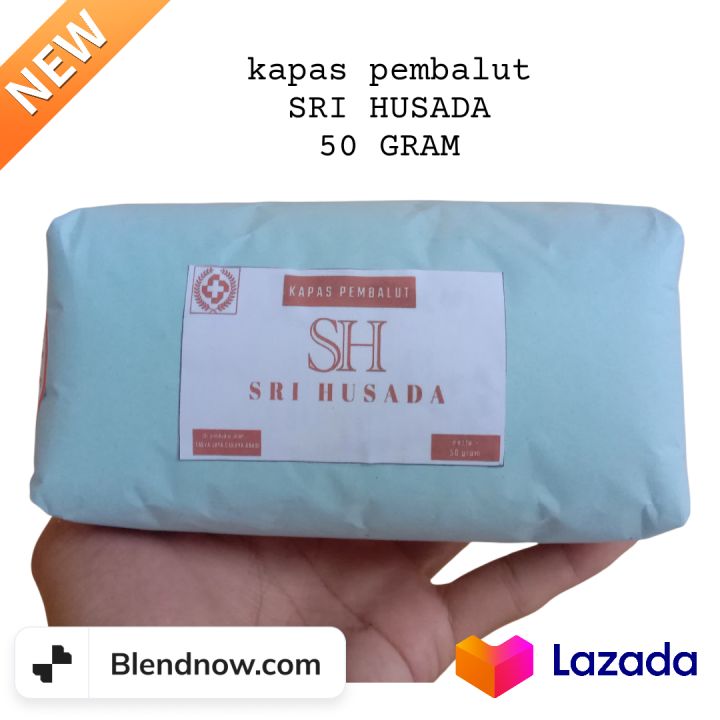 Kapas Pembalut Serbaguna Gr Kapas Gulung Gram Sri Husada Lazada Indonesia