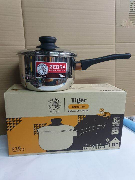 zebra-หม้อด้าม-tiger-16-ซม-ตราหัวม้าลาย