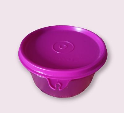 Tupperware กล่องกลม ฝาซีล จุ 380มล.