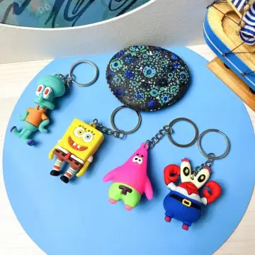 Songebob Squarepants Bottle Keychain