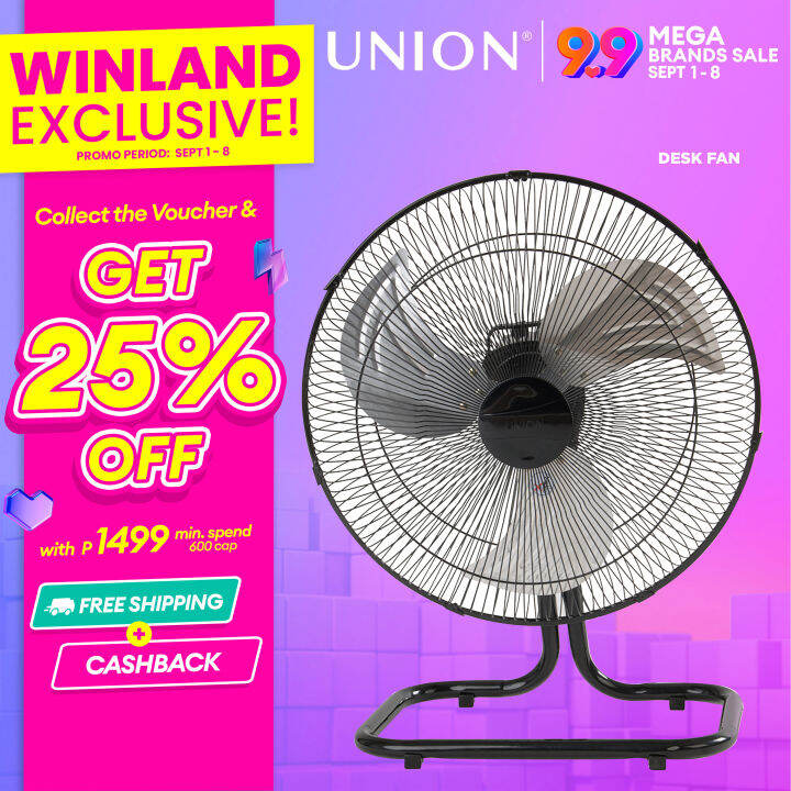 UNION by Winland 18inches Industrial Powerful Tornado Floor Fan