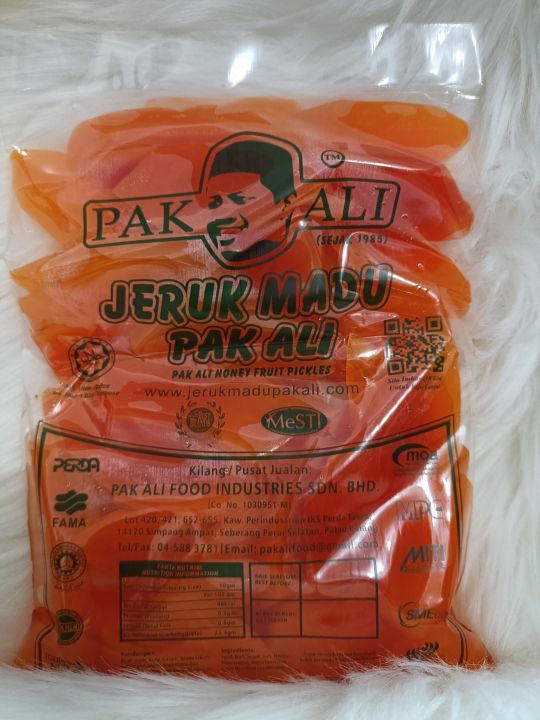 Jeruk Madu Pak Ali Betik 500g Jeruk Madu Pak Ali Original Dari Penang