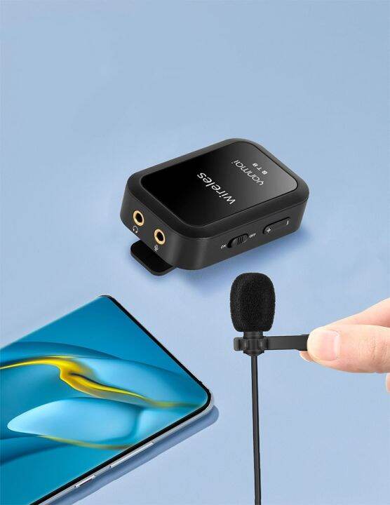 Professional wireless Bluetooth microphone handheld mini portable small recording microphone ...
