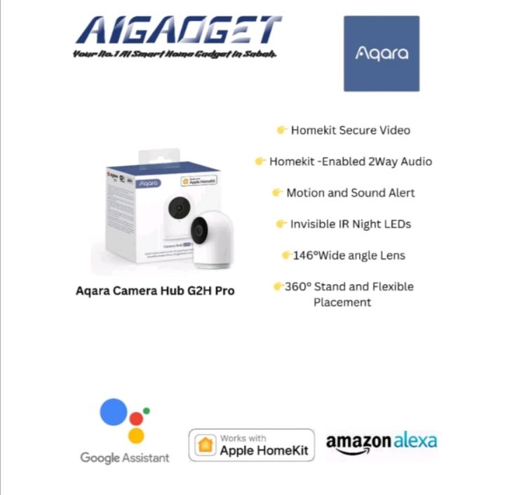 Aqara G2H Camera & Zigbee Hub (CH-H01)