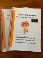 ❤️หนังสือ Tips for IELTS Speaking Academic and General Training Modules (อัพเดทล่าสุด Speaking Topics October-December 2023)