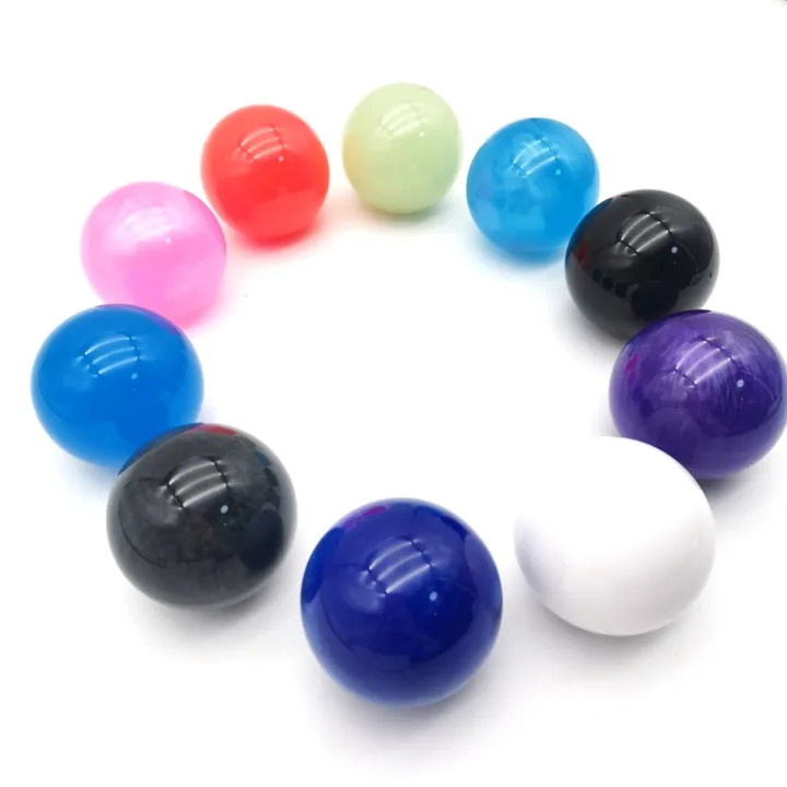 Round Ball Shift Knob Universal Marble Style Shift Knob 5 6 Speed