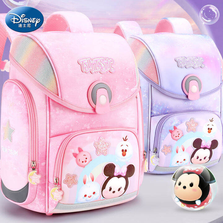 Disney School Bag Primary School Students Girls 123 Grade Large