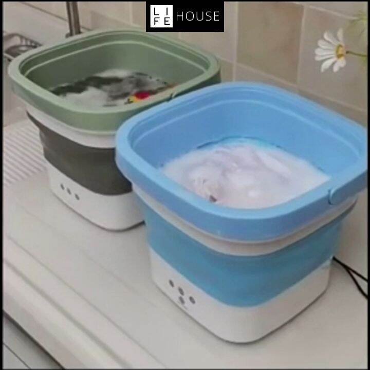 Foldable Mini Washing Machine (2.5kg Capacity) Auto Mini Washing