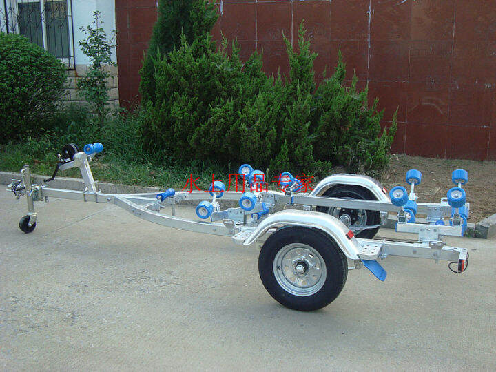 Rubber Raft Inflatable Boat Motor Boat Trailer Fiber Reinforced Plastic