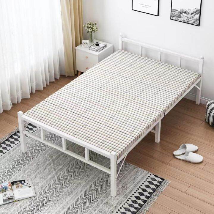 Folding Bed Folding Bed Heavy Duty Household Single Bed Simple Portable
