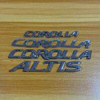 โลโก้แต่งรถ  CORLLA  ALTIS ราคาต่อชิ้น