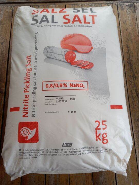 25 kg Nitrite Pökelsalz / 25 kg Nitrite Pickling Salt Lazada.co.th