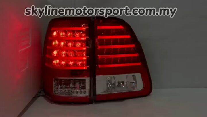 Toyota Land Cruiser J100 LED Tail Lamp Light Bar Red | Lazada