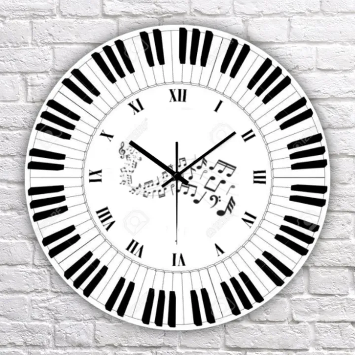 Jam dinding Chord piano diameter 30cm Lazada Indonesia