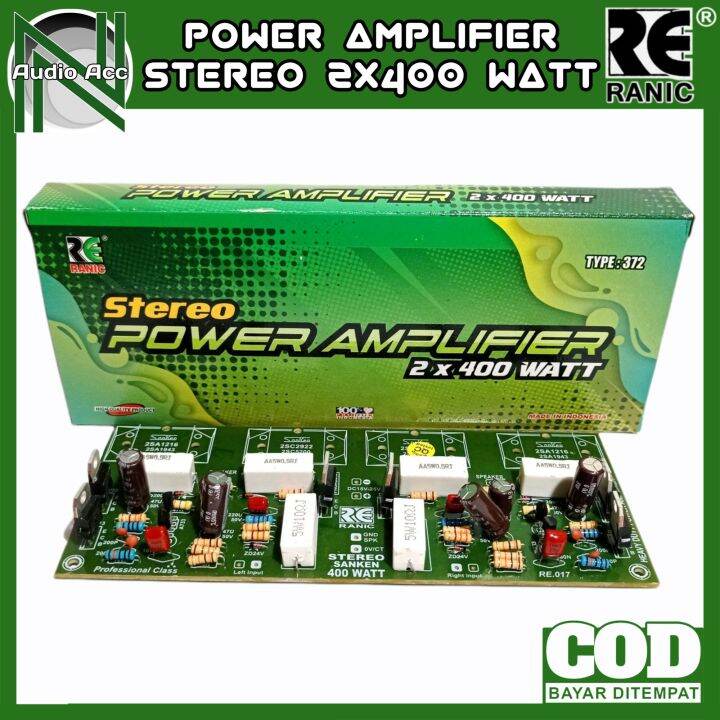 Kit Driver Power Amplifier Sanken Stereo Safari X Watt Lazada Indonesia