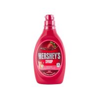 HERSHEYS SYRUP DELICIOUS STRAWBERRY FLAVOR เฮอร์ชี่ส์ สตรอว์เบอร์รีไซรัป 22 ออนซ์